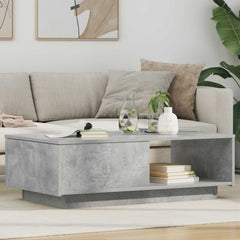 vidaXL Coffee Table Concrete Grey 95 x 55 x 31 cm Engineered Wood 1