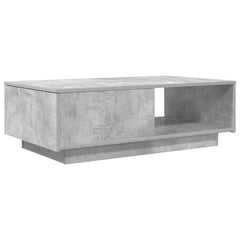 vidaXL Coffee Table Concrete Grey 95 x 55 x 31 cm Engineered Wood 2