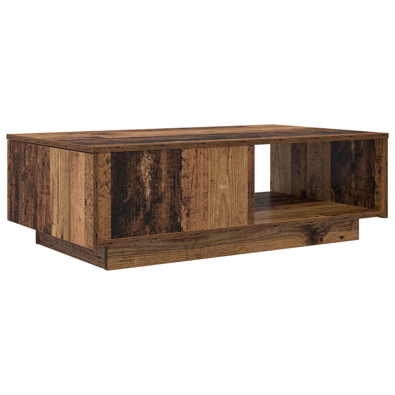 vidaXL Coffee Table Old Wood 95 x 55 x 31 cm Engineered Wood 2