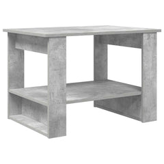 vidaXL Coffee Table Concrete Grey 72 x 50 x 50 cm Engineered Wood 2