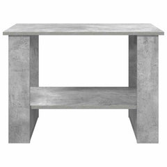 vidaXL Coffee Table Concrete Grey 72 x 50 x 50 cm Engineered Wood 5