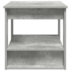 vidaXL Coffee Table Concrete Grey 72 x 50 x 50 cm Engineered Wood 6