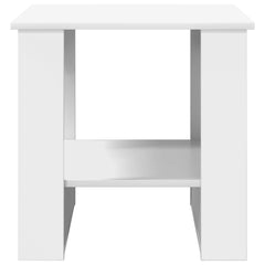 vidaXL Coffee Table White 51 x 50 x 50 cm Engineered Wood 5