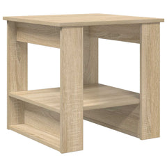 vidaXL Coffee Table Sonoma Oak 51 x 50 x 50 cm Engineered Wood 2