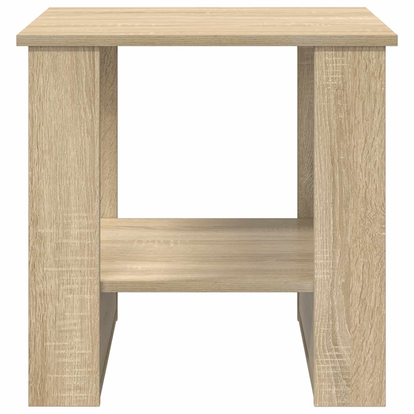 vidaXL Coffee Table Sonoma Oak 51 x 50 x 50 cm Engineered Wood 5