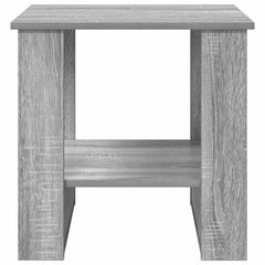 vidaXL Coffee Table Grey Sonoma 51 x 50 x 50 cm Engineered Wood 5