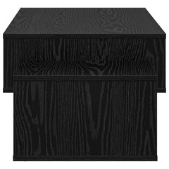 vidaXL Coffee Table Black Oak 105 x 50 x 32.5 cm Engineered Wood 6