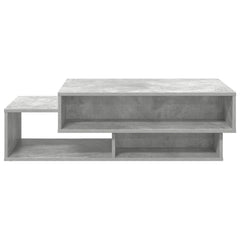 vidaXL Coffee Table Concrete Grey 105 x 50 x 32.5 cm Engineered Wood 5