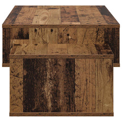 vidaXL Coffee Table Old Wood 105 x 50 x 32.5 cm Engineered Wood 6