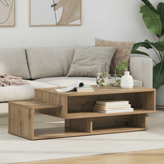 vidaXL Coffee Table Artisan Oak 105 x 50 x 32.5 cm Engineered Wood 1