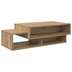 vidaXL Coffee Table Artisan Oak 105 x 50 x 32.5 cm Engineered Wood 2