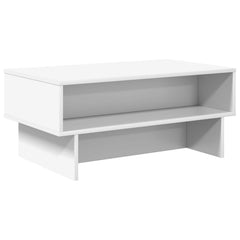 vidaXL Coffee Table White 80 x 46 x 35 cm Engineered Wood 2