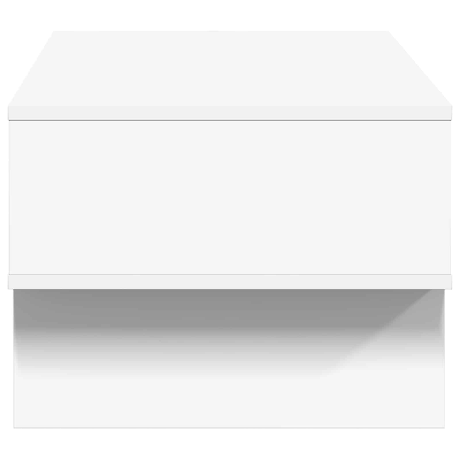 vidaXL Coffee Table White 80 x 46 x 35 cm Engineered Wood 6