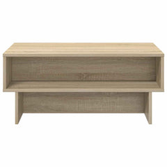 vidaXL Coffee Table Sonoma Oak 80 x 46 x 35 cm Engineered Wood 5