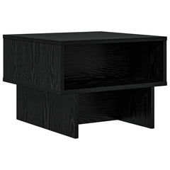 vidaXL Coffee Table Black Oak 48 x 46 x 35 cm Engineered Wood 2