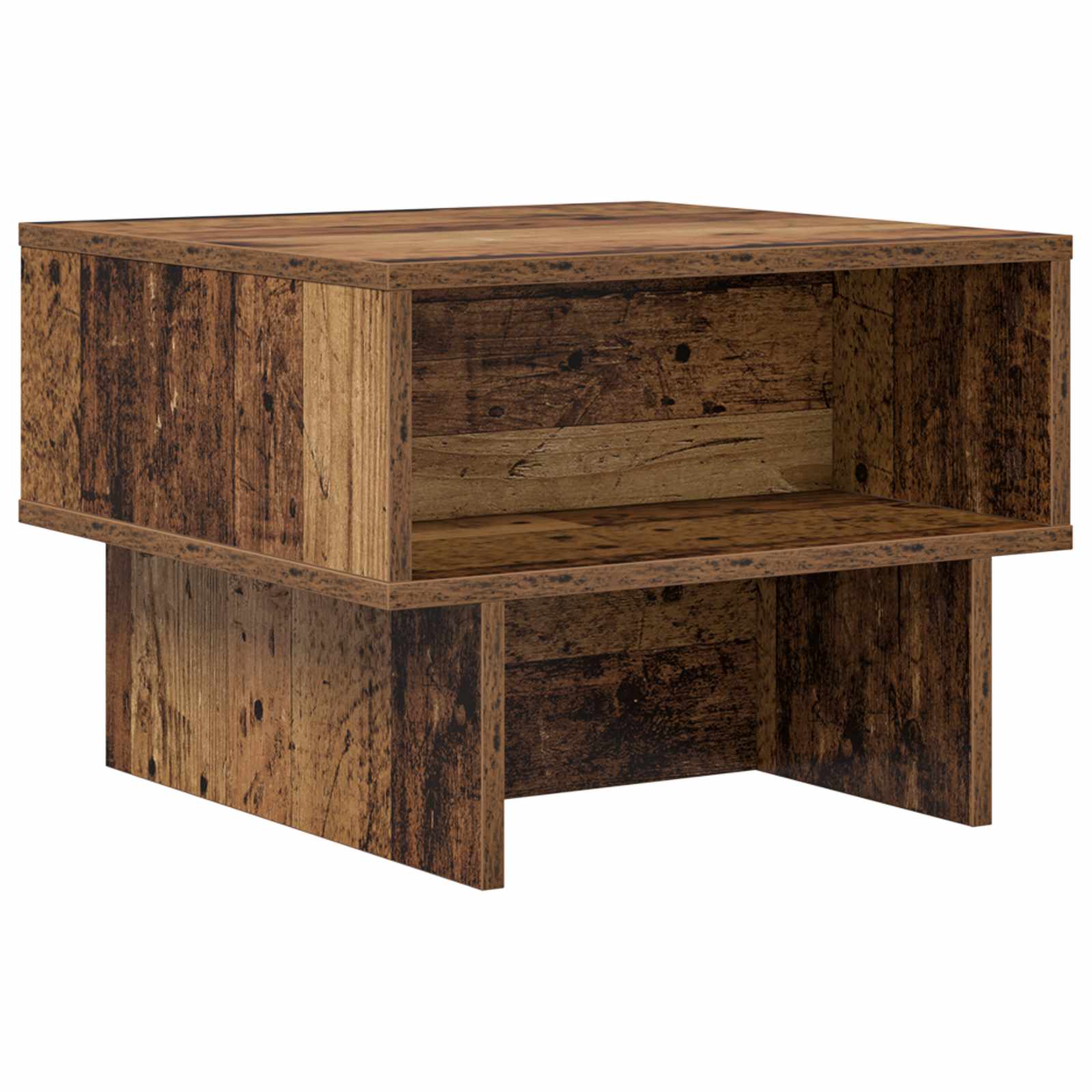 vidaXL Coffee Table Old Wood 48 x 46 x 35 cm Engineered Wood 2