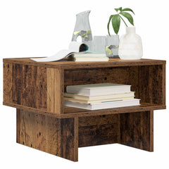 vidaXL Coffee Table Old Wood 48 x 46 x 35 cm Engineered Wood 3