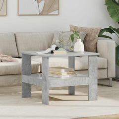 vidaXL Coffee Table Concrete Grey 57 x 55 x 45 cm Engineered Wood 1