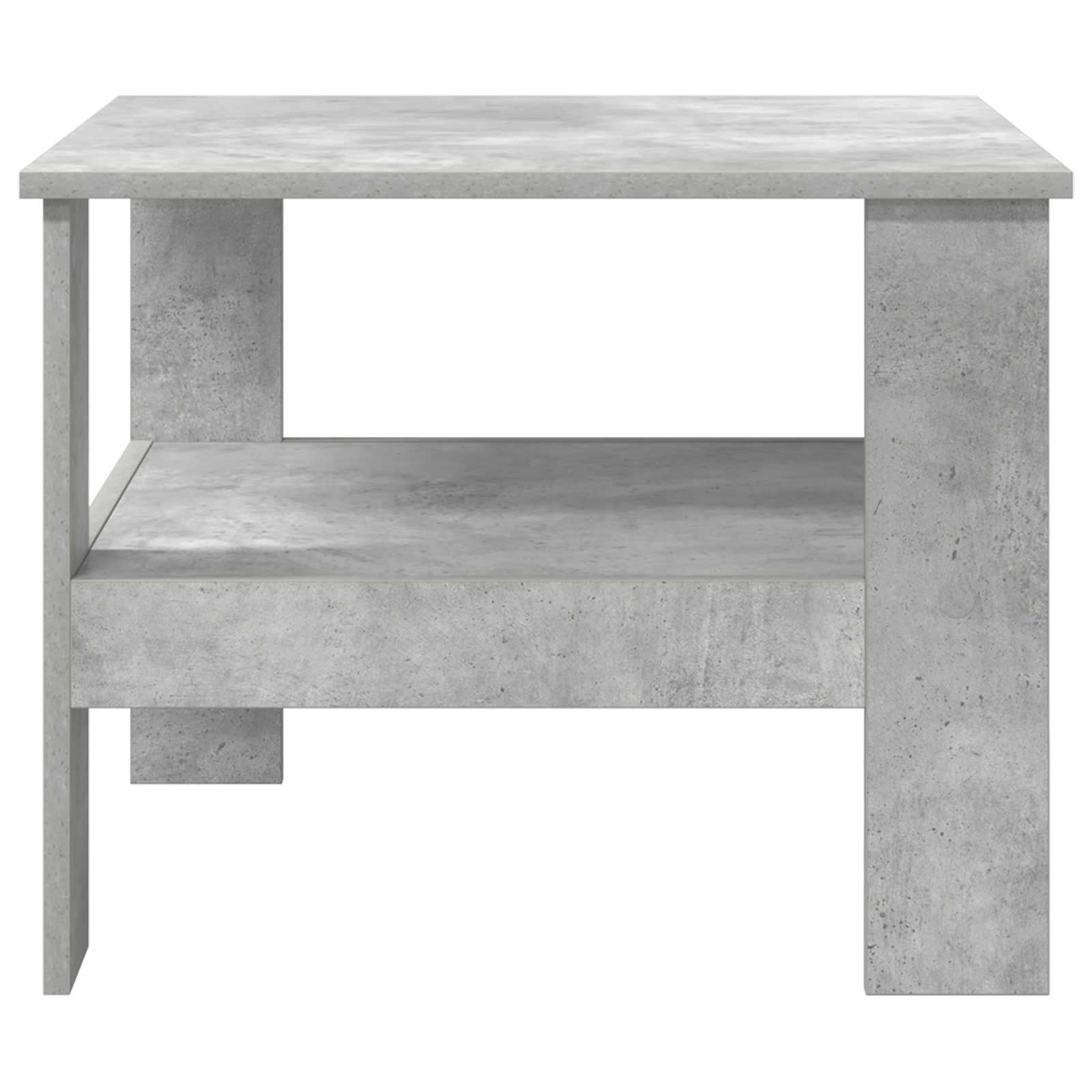 vidaXL Coffee Table Concrete Grey 57 x 55 x 45 cm Engineered Wood 5