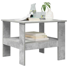 vidaXL Coffee Table Concrete Grey 57 x 55 x 45 cm Engineered Wood 3