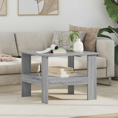 vidaXL Coffee Table Grey Sonoma 57 x 55 x 45 cm Engineered Wood 1