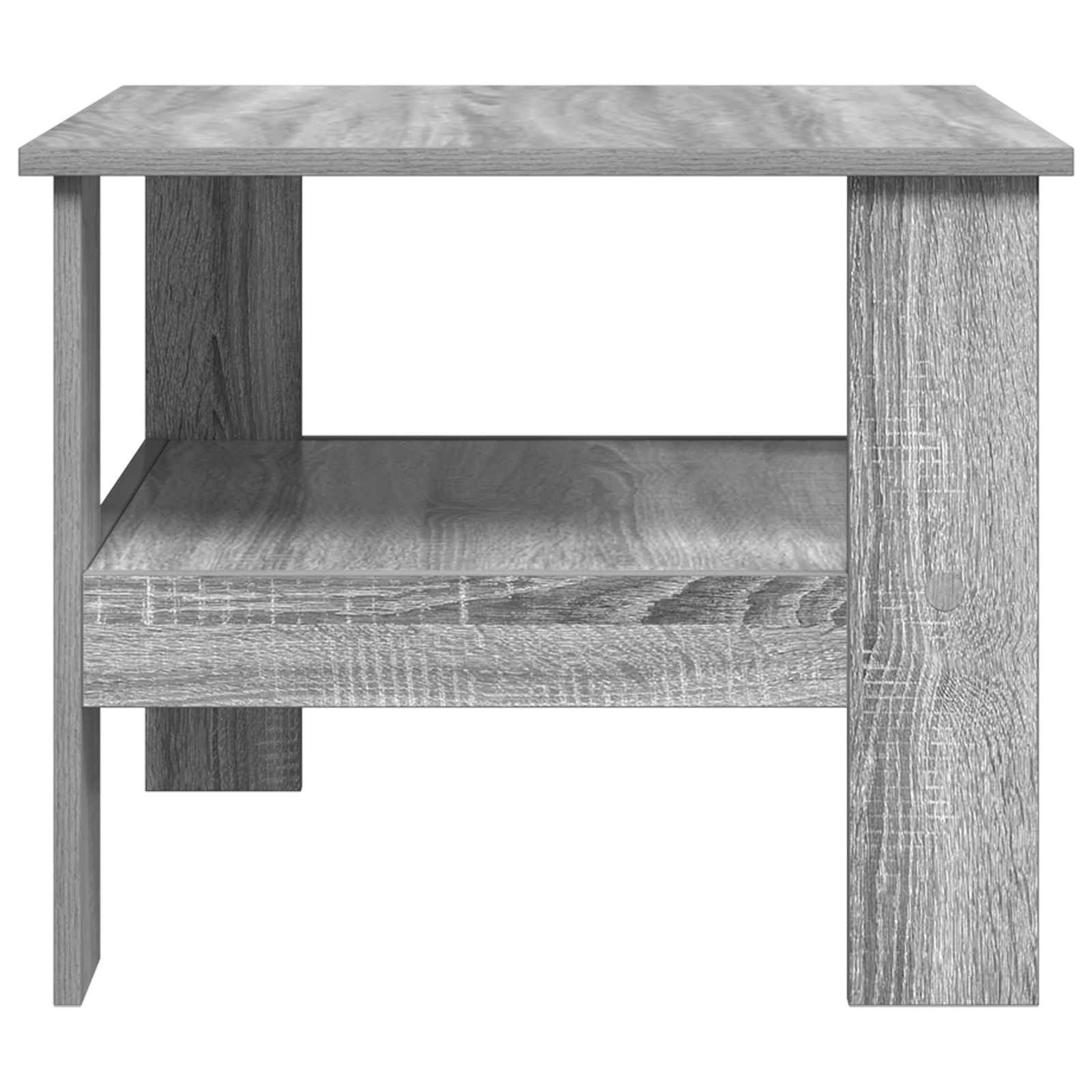 vidaXL Coffee Table Grey Sonoma 57 x 55 x 45 cm Engineered Wood 6