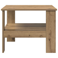 vidaXL Coffee Table Artisan Oak 57 x 55 x 45 cm Engineered Wood 5
