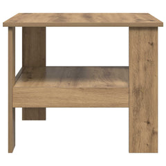 vidaXL Coffee Table Artisan Oak 57 x 55 x 45 cm Engineered Wood 6