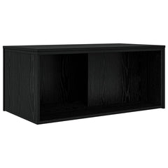 vidaXL Coffee Table Set 2 pcs Black Oak 90 x 48 x 40 cm 5