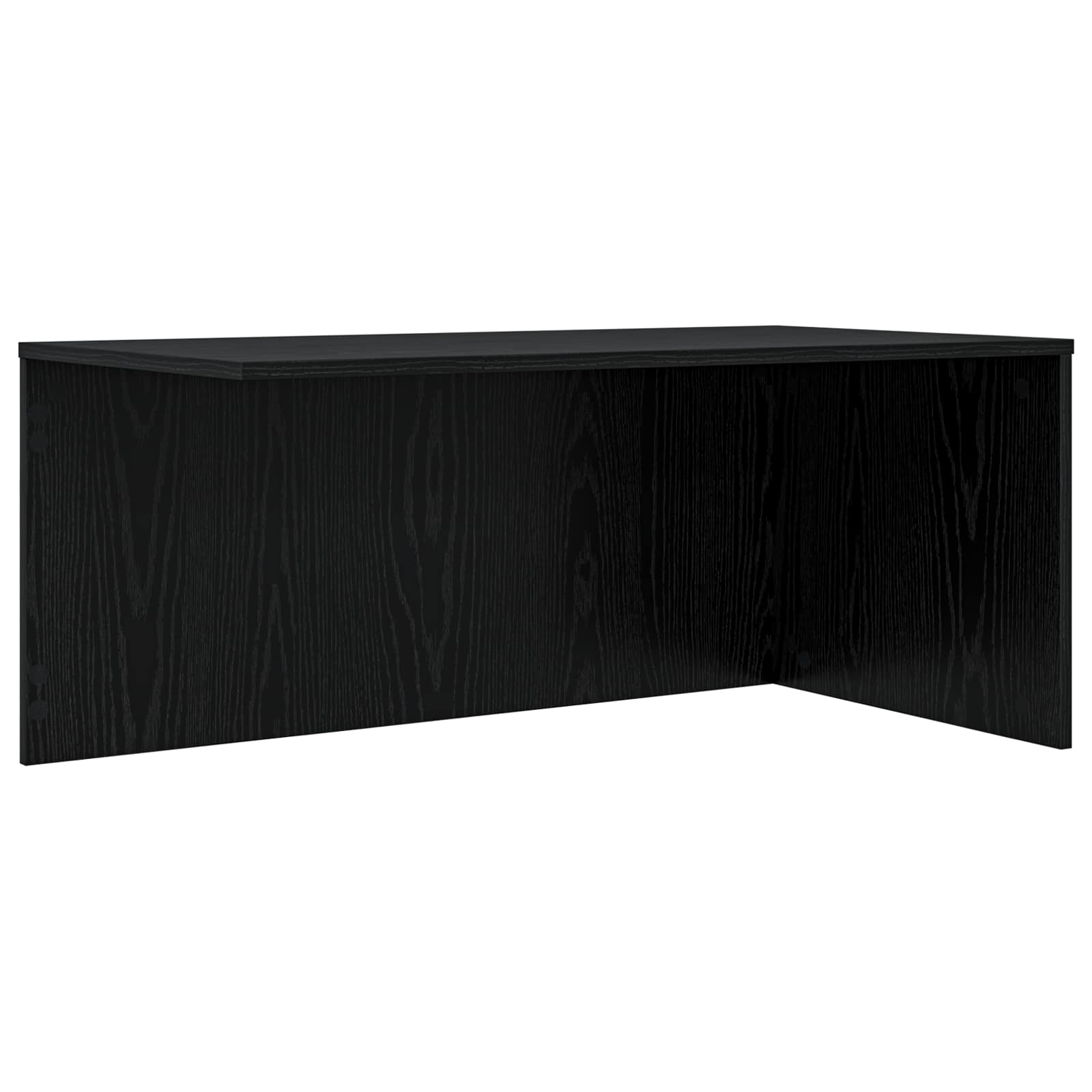 vidaXL Coffee Table Set 2 pcs Black Oak 90 x 48 x 40 cm 6