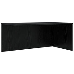 vidaXL Coffee Table Set 2 pcs Black Oak 90 x 48 x 40 cm 6