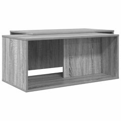 vidaXL Coffee Table Set 2 pcs Grey Sonoma 90 x 48 x 40 cm 2