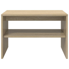 vidaXL Coffee Table Sonoma Oak 60 x 50 x 40 cm Engineered Wood 5