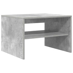 vidaXL Coffee Table Concrete Grey 60 x 50 x 40 cm Engineered Wood 2