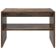 vidaXL Coffee Table Smoked Oak 60 x 50 x 40 cm Engineered Wood 5