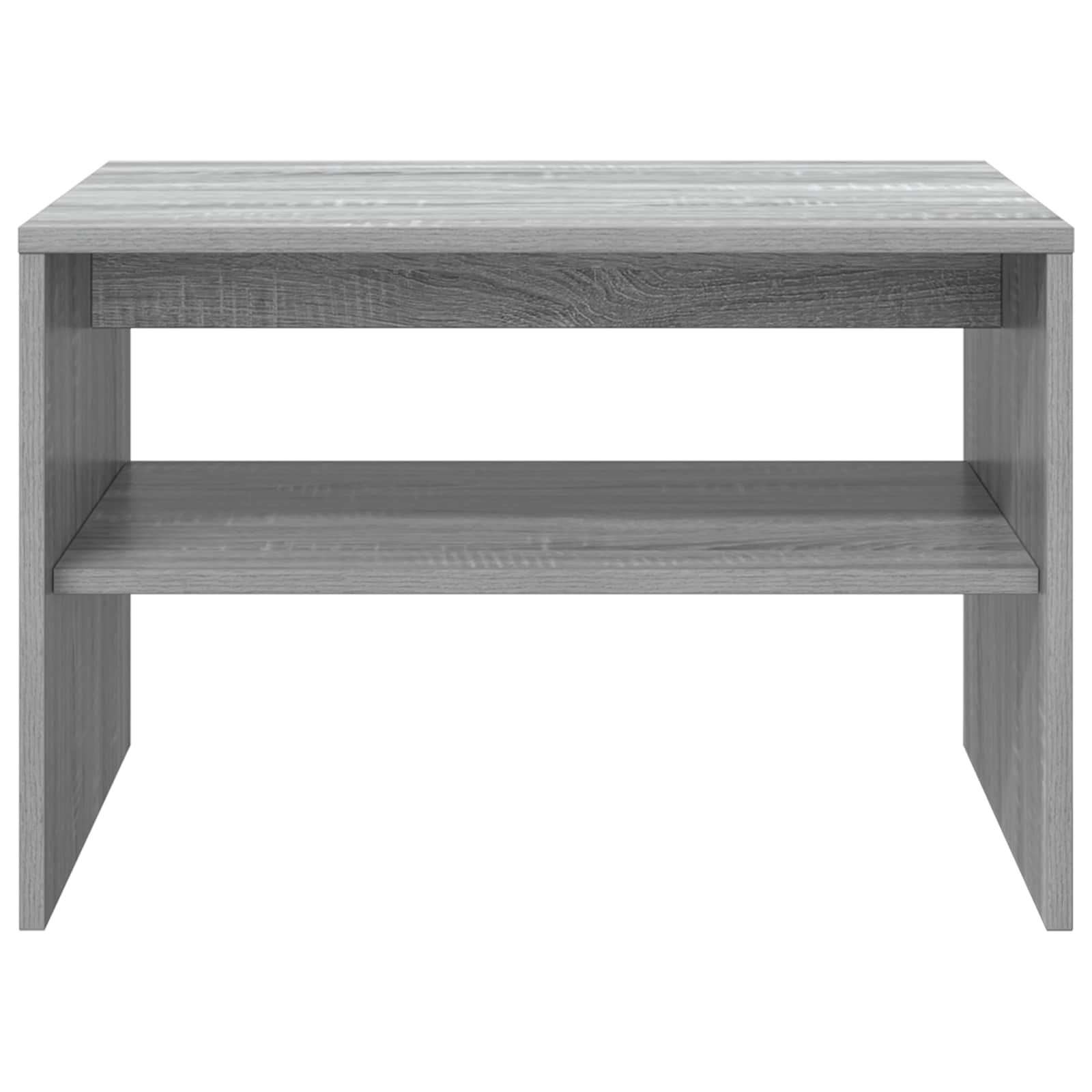 vidaXL Coffee Table Grey Sonoma 60 x 50 x 40 cm Engineered Wood 5