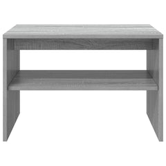 vidaXL Coffee Table Grey Sonoma 60 x 50 x 40 cm Engineered Wood 5