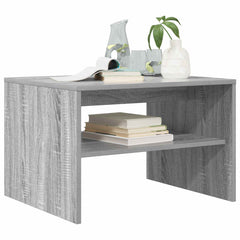 vidaXL Coffee Table Grey Sonoma 60 x 50 x 40 cm Engineered Wood 3