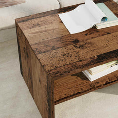 vidaXL Coffee Table Old Wood 60 x 50 x 40 cm Engineered Wood 4