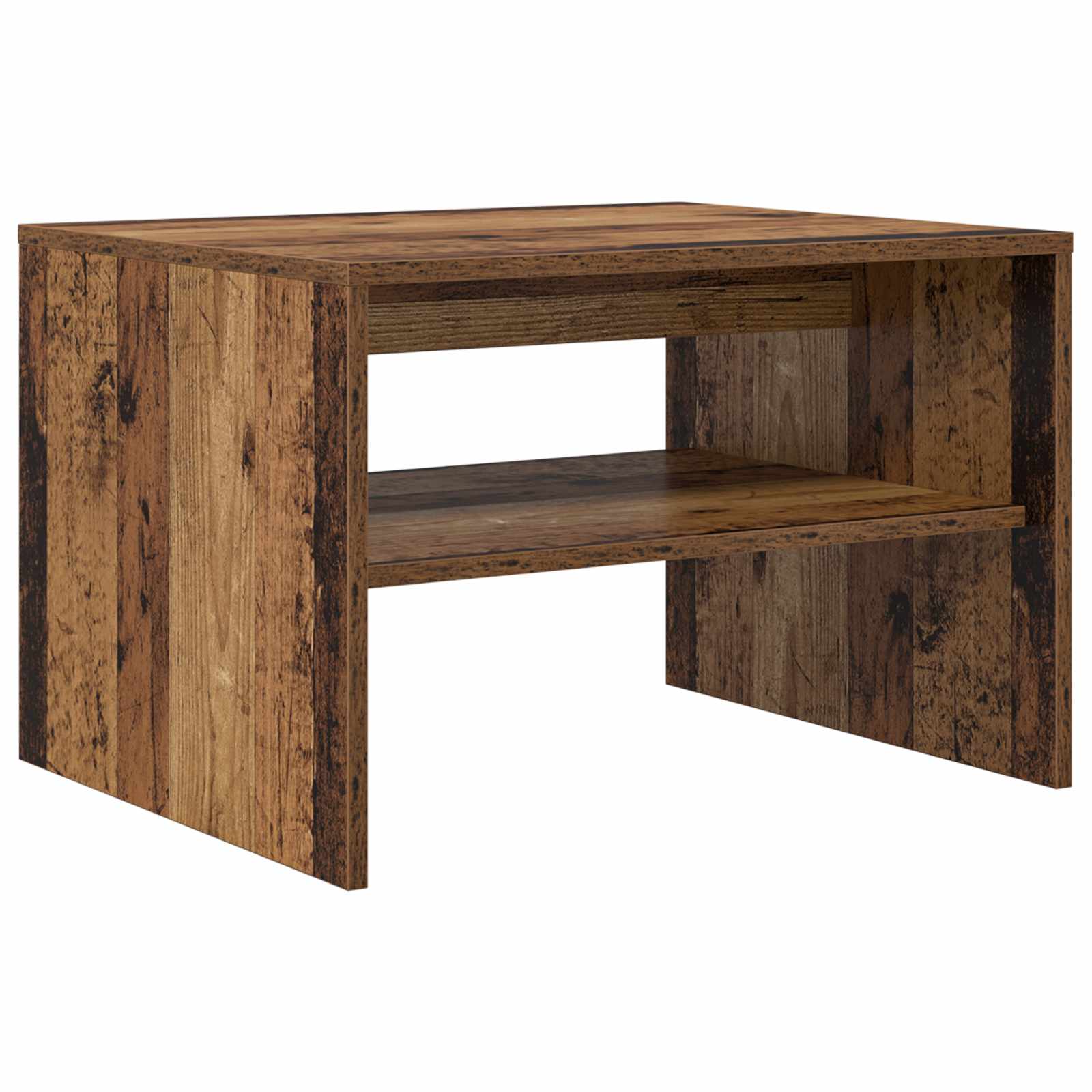vidaXL Coffee Table Old Wood 60 x 50 x 40 cm Engineered Wood 2