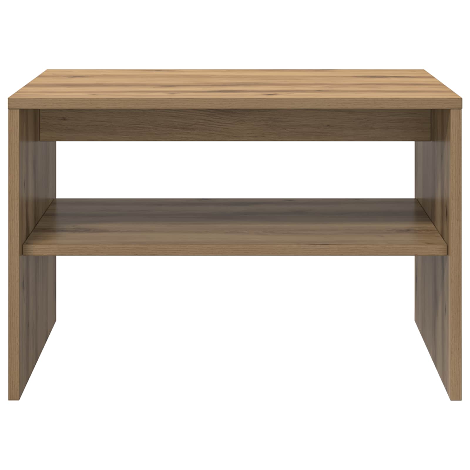 vidaXL Coffee Table Artisan Oak 60 x 50 x 40 cm Engineered Wood 5