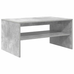 vidaXL Coffee Table Concrete Grey 80 x 50 x 40 cm Engineered Wood 2