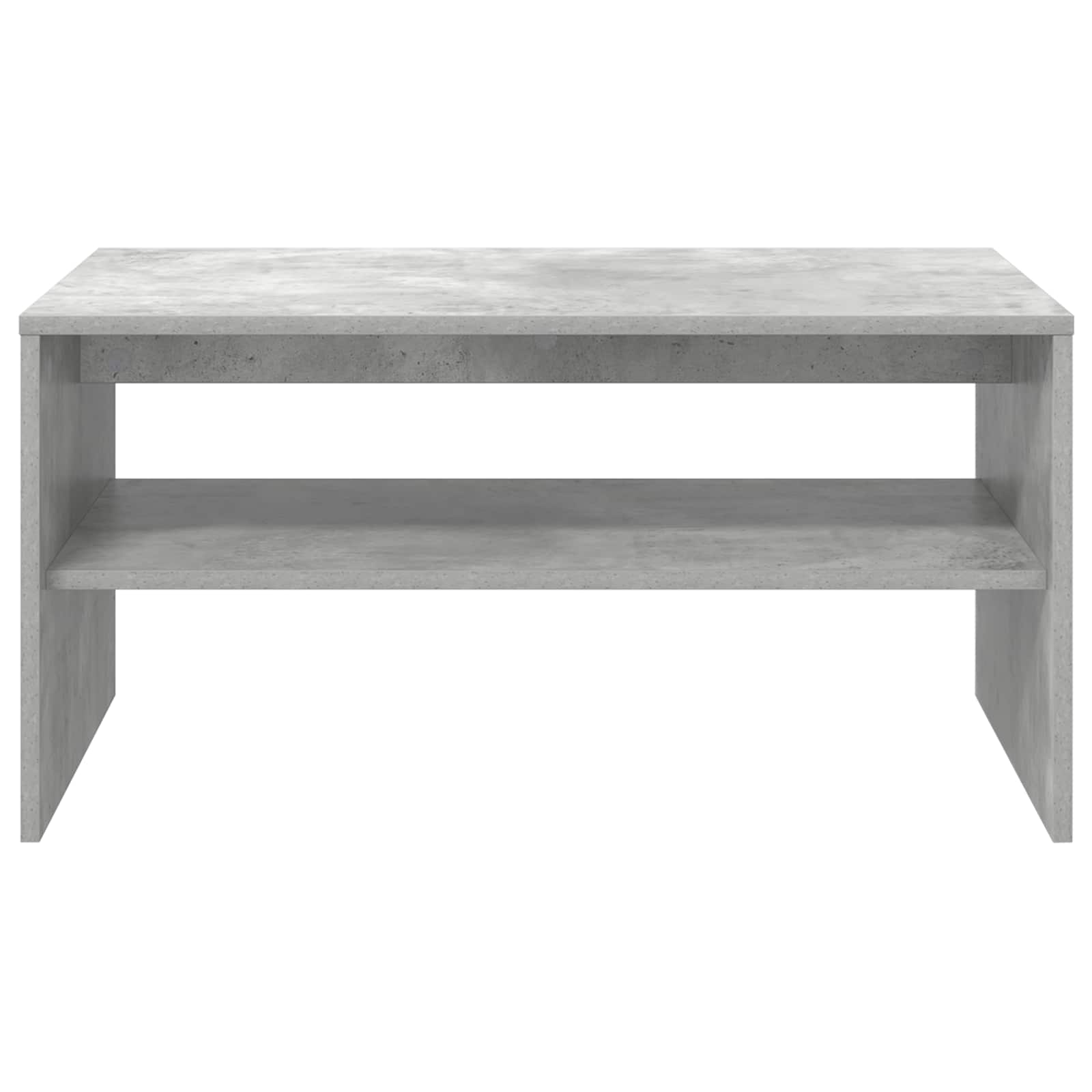 vidaXL Coffee Table Concrete Grey 80 x 50 x 40 cm Engineered Wood 5