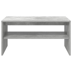 vidaXL Coffee Table Concrete Grey 80 x 50 x 40 cm Engineered Wood 5