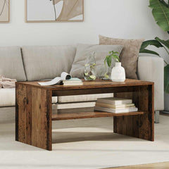 vidaXL Coffee Table Old Wood 80 x 50 x 40 cm Engineered Wood 1