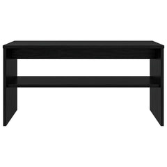 vidaXL TV Cabinet 80 x 35 x 40 cm Black Oak Engineered Wood 5