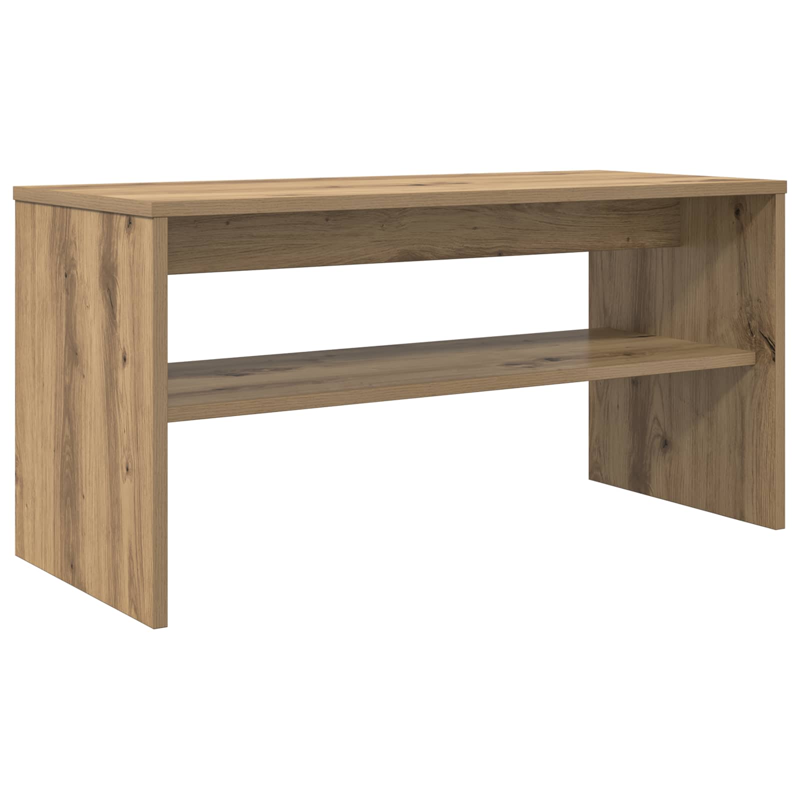 vidaXL TV Cabinet 80 x 35 x 40 cm Artisan Oak Engineered Wood 2