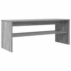 vidaXL TV Cabinet 100 x 35 x 40 cm Grey Sonoma Engineered Wood 2
