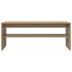 vidaXL TV Cabinet 100 x 35 x 40 cm Artisan Oak Engineered Wood 5