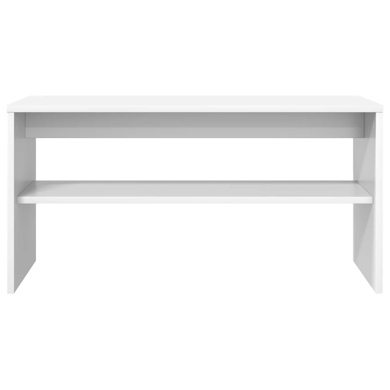 vidaXL TV Cabinet 80 x 30 x 40 cm White Engineered Wood 5